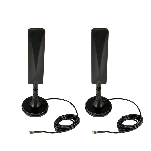 Alt view image 6 of 10 - Proxicast 4G/LTE Universal Wide Band 5 dBi Omni-Directional Paddle Antenna + SMA Magnetic Base for Cisco, Cradlepoint, Digi, MoFi, Pepwave, Sierra Wireless and Many Others (ANT-120-007-MAG-2PK)