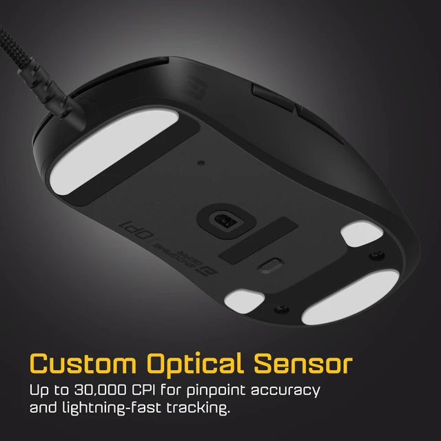 Alt view image 9 of 10 - ENDGAME GEAR OP1 8k v2 Black Esports Gaming Mouse with Cable, 30K DPI Optical Sensor, 8000Hz Polling, Hot-Swappable Switches & Claw-Grip Design