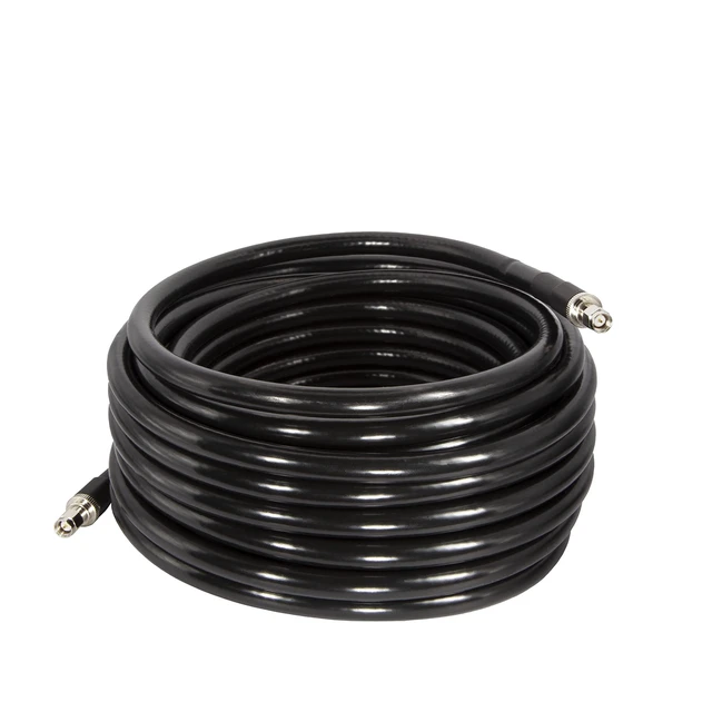 Alt view image 6 of 10 - NooElec LMR400 30' (10m) Ultra-Low Loss SMA Extension Cable - 50, Male-to-Female, Black, Suitable for RF Applications, Ham Radios, SDR Systems, Industrial or Commercial RF Equipment, and Antennas