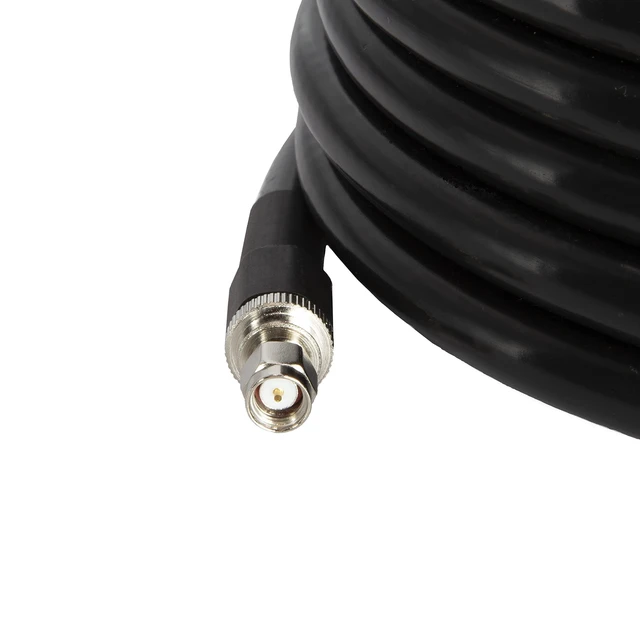 Alt view image 9 of 10 - NooElec LMR400 30' (10m) Ultra-Low Loss SMA Extension Cable - 50, Male-to-Female, Black, Suitable for RF Applications, Ham Radios, SDR Systems, Industrial or Commercial RF Equipment, and Antennas