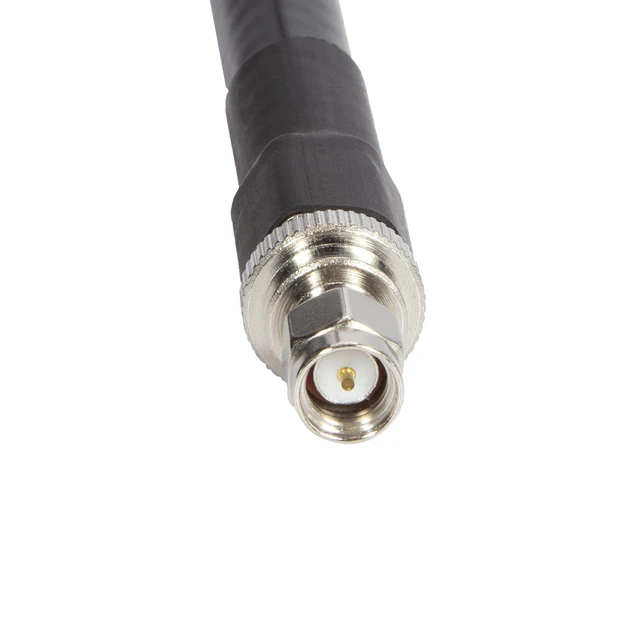 Alt view image 10 of 10 - NooElec LMR400 30' (10m) Ultra-Low Loss SMA Extension Cable - 50, Male-to-Female, Black, Suitable for RF Applications, Ham Radios, SDR Systems, Industrial or Commercial RF Equipment, and Antennas