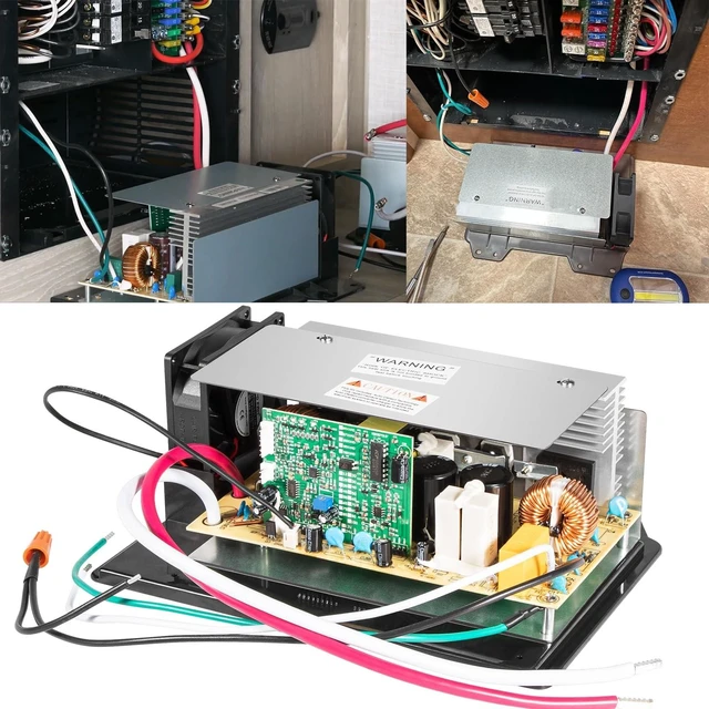Alt view image 6 of 10 - WF-8955-AD-MBA RV Power Converter 55 Amp DC Main Board Assembly for WF-8955 & WF-8900-AD Series, WF-8955-MBA, Parallax 7145 & 7155 Series Power Center - 55 Amp
