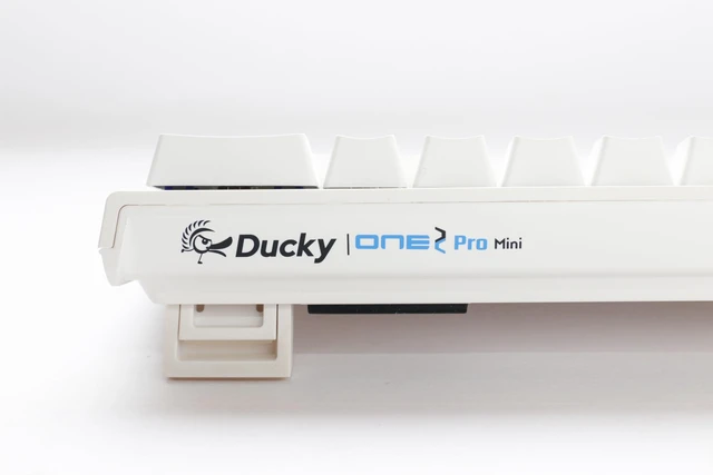 Alt view image 7 of 10 - Ducky One 2 Mini Pro RGB Mechanical Keyboard Classic White - Gateron Brown Switch