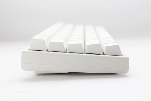 Alt view image 9 of 10 - Ducky One 2 Mini Pro RGB Mechanical Keyboard Classic White - Gateron Brown Switch