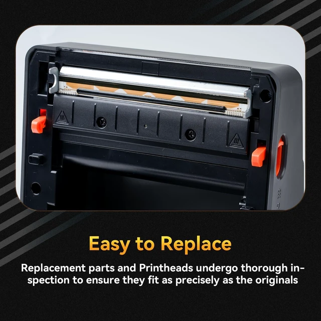 Alt view image 9 of 10 - Omezizy 2025 Upgraded Thermal Printhead, 203dpi Thermal Print Head Compatible with Zebra GK420d, GX420d, ZP450, ZP500, ZP505, ZP550 Printers