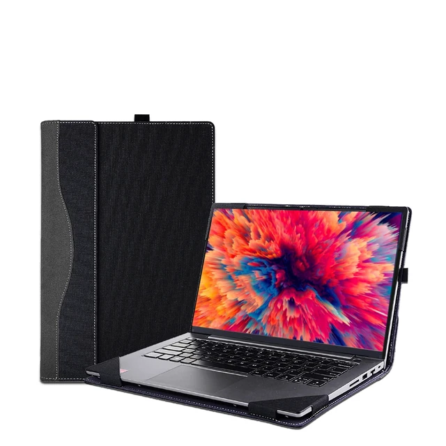 Alt view image 6 of 10 - 16 inch Laptop Case Cover for HP EliteBook 860/865 G9 G10 Sleeve & ZBook Firefly,Detachable PU Leather Protective Shell Bag with Pen Holder (Dark Grey)