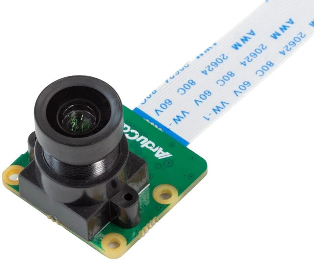 Alt view image 6 of 10 - Arducam for Raspberry Pi Camera, 4K IMX415 Low Light Camera Module with M12 Lens, 15-15pin, 15-22pin Ribbon Cable Included