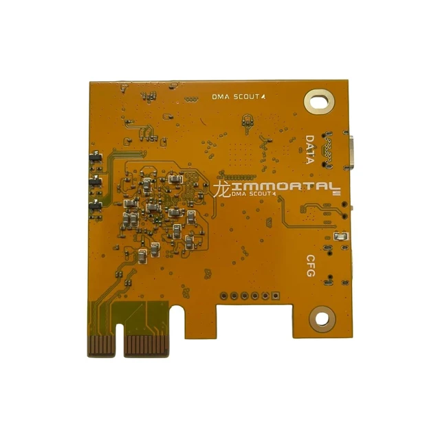 Alt view image 8 of 10 - IMMORTAL XC7 DMA Card Direct Memory Access Card USBC/PCIe PCILeechCompatible FPGA Up to275MB/s Artix7 XC7A35T USB FirmwareFlashable Xilinx FPGA DMA Development Board DMA Scout