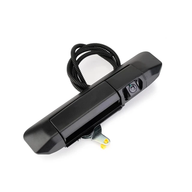 Alt view image 7 of 10 - Arokzn Tailgate Handle Backup Camera Compatible with 2005-2015 Toyota Tacoma Rear View Reverse Camera Handle Tailgate Lock RCA Connector