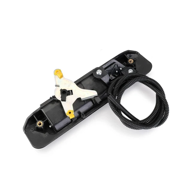 Alt view image 10 of 10 - Arokzn Tailgate Handle Backup Camera Compatible with 2005-2015 Toyota Tacoma Rear View Reverse Camera Handle Tailgate Lock RCA Connector