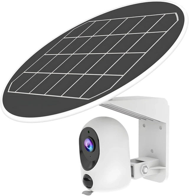 Alt view image 6 of 10 - 3Mp Solar-Powered Wireless Security Camera, 360° Panoramic, No WiFi Needed, 4G Supported, Waterproof Outdoor Surveillance
