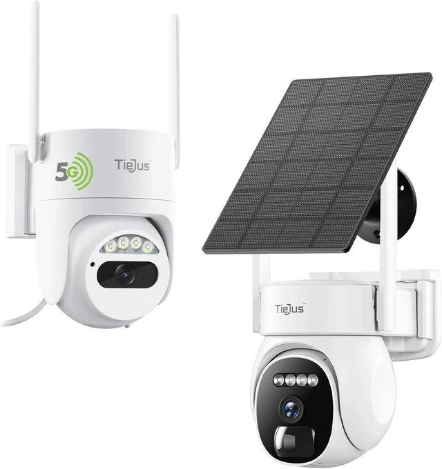 Alt view image 8 of 14 - 3MP Security Camera Outdoor - 2.4G/5G Wi-Fi, 24/7 Recording Wired Power, 360° Pan-Tilt View 2.4G/5G Security Cameras Wireless Outdoor, 2K Solar Camera for Home Security
