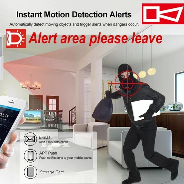 Alt view image 12 of 14 - 5MP WiFi Security Camera, Ultra HD Infrared Camera with Wired Coaxial Cable, Equipment for Home Office Living Room