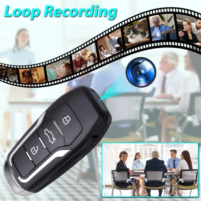 Alt view image 9 of 12 - 64GB Mini Video Camera, 1080P Portable Surveillance Camera with Motion Detection Home Security Camera for Outdoor Home and Office