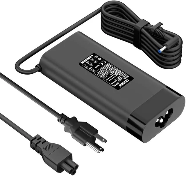 Alt view image 11 of 14 - 150W AC Adapter for HP Laptop Charger 19.5V/7.7A Power Supply with 4.5x3.0mm Tip Compatible with HP Victus/OMEN 15 17 /Pavilion Gaming/ZBook Fury/Studio