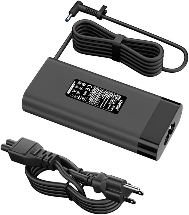 Alt view image 10 of 14 - 150W AC Adapter for HP Laptop Charger 19.5V/7.7A Power Supply with 4.5x3.0mm Tip Compatible with HP Victus/OMEN 15 17 /Pavilion Gaming/ZBook Fury/Studio