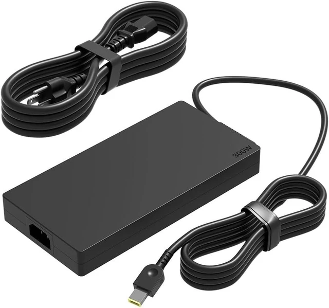 Alt view image 8 of 14 - 300W Slim Charger Compatible with Lenovo Legion Pro 5 7 5i 7i 9i 16IRX8 16ARX8H 16IAH7H 16IRX9 16IAX10H 16ITHg6 16ACHg6 16IAX7 R9000 Y9000 ThinkPad R7000P LOQ 17IRB8 Laptop