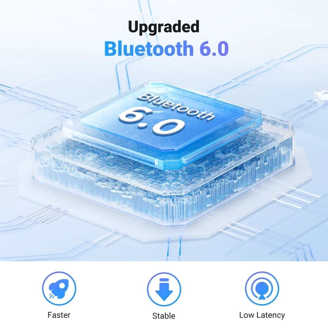 Alt view image 9 of 14 - Airplane Bluetooth 6.0 Transmitter Receiver for 2 Airpods or Headphones, Airplane Travel Essentials 2-in-1 Wireless Bluetooth Adapter, 3.5MM AUX Jack Adapter on Flight, TV, Car Stereo