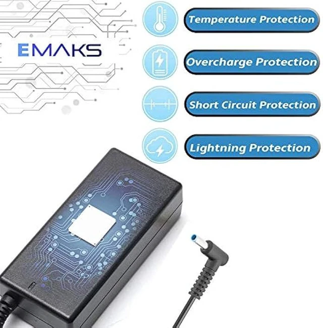 Alt view image 7 of 10 - 45W Charger for HP Laptop 14-DK 14-DQ 14-DF 14-DH 14-DS 14-FQ 14-EP 14-EK:14-DF0023CL DF0018WM 14-DK0731MS DK1025WM DK0002DX DK0028WM 14-DQ0040NR DQ1033CL DQ0002DX 14-FQ1025NR 14-EK1099NR