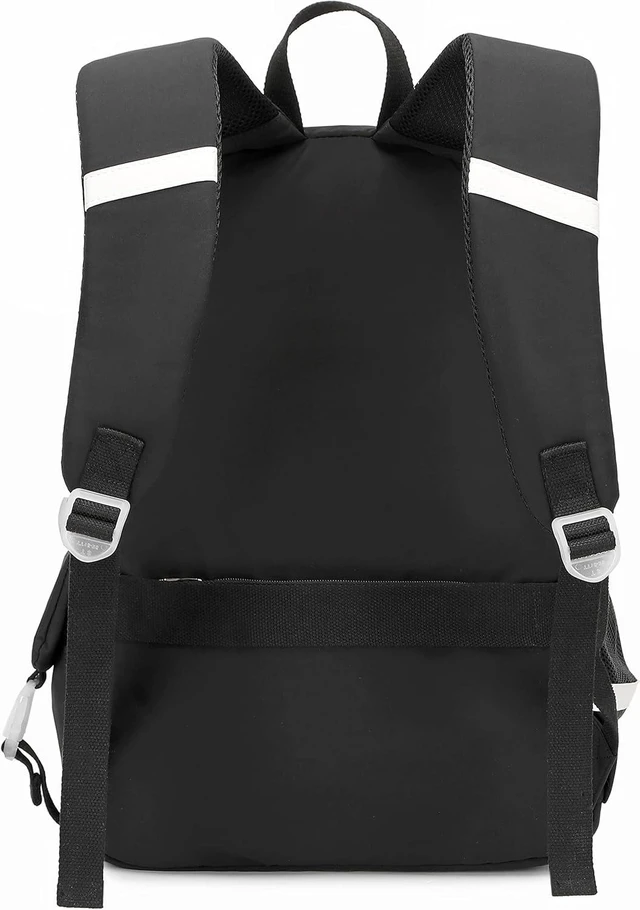 Alt view image 10 of 14 - Classic Diamond School Backpack for Girls Laptop Backpack Cute Bookbag Kawaii College Backpack School Backpacks for Teens Girls Student (Black)