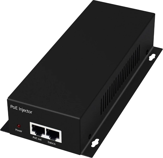 Alt view image 6 of 8 - 90W Gigabit PoE++ Injector Adapter, High Power POE Injector Single Gigabit Port Power Over Ethernet PoE Plus, 802.3af/at/bt - up to 100 Meters (325 Feet)