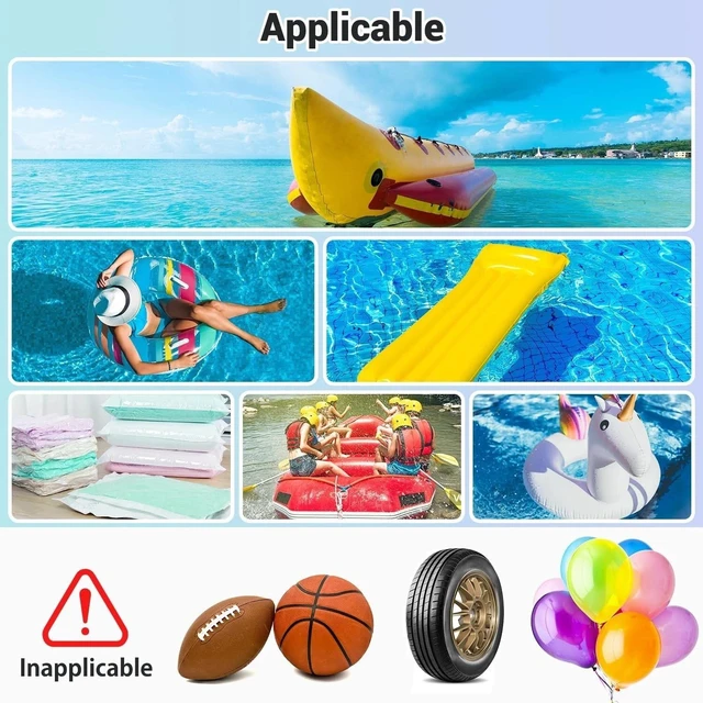Alt view image 11 of 14 - Electric Air Pump for Inflatable Air Mattress Bed Boat Couch Pool Toy Raft Float