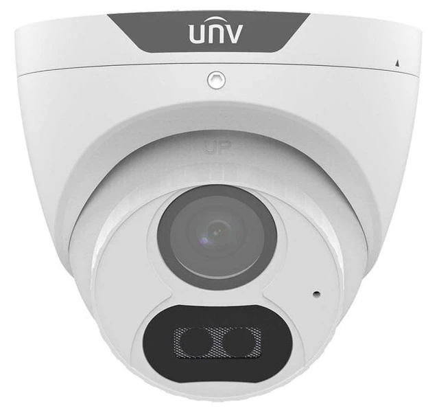 Alt view image 6 of 10 - Uniview 1080P 2MP HD-TVI Turret Coax Dome IR Camera 2.8mm wide lens, 12V DC, 4 In 1