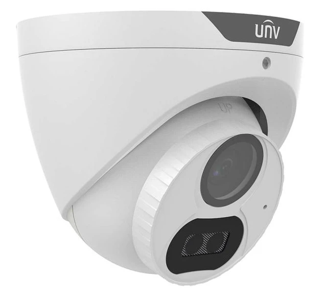 Alt view image 7 of 10 - Uniview 1080P 2MP HD-TVI Turret Coax Dome IR Camera 2.8mm wide lens, 12V DC, 4 In 1