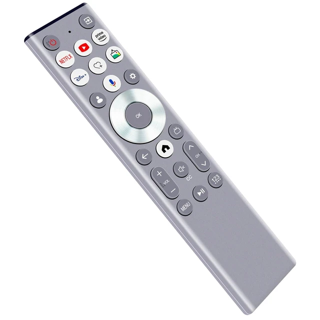 Alt view image 8 of 10 - Voice Replacement ERF6G80H Remote Control Commander Compatible with Hisense CanvasTV Smart Google TV 75S7N 55S7N 85S7N 65S7N