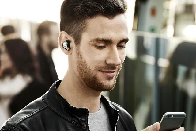 Alt view image 4 of 4 - Jabra Elite 65t Alexa Enabled True Wireless Earbuds with Charging Case NEW