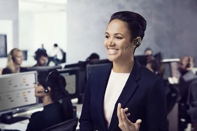 Alt view image 7 of 7 - Jabra Engage 75 Convertible Wireless Headset / Music Headphones NEW