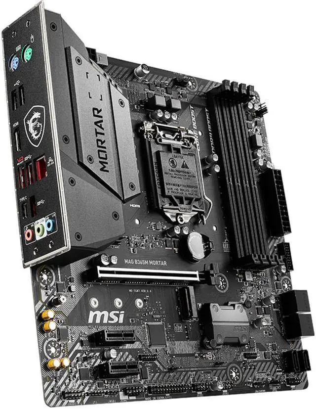 Alt view image 6 of 7 - MSI MAG B365M MORTAR LGA 1151 Intel B365 Micro ATX Intel Motherboard
