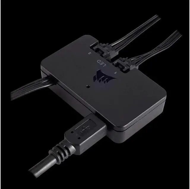 Alt view image 3 of 6 - CORSAIR Link Lighting Node PRO + Lightning Node Core Hub RGB