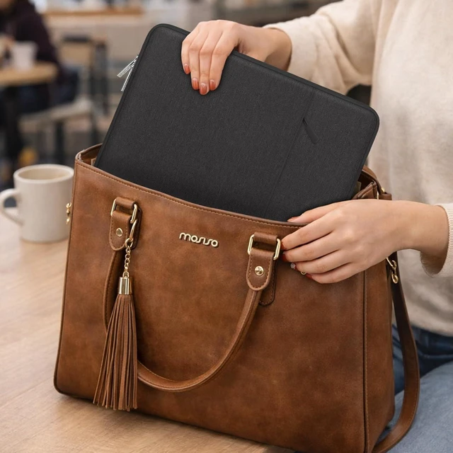 Alt view image 5 of 6 - Laptop Case 16 inch, 15-15.6 inch Laptop Sleeve Bag with Pocket