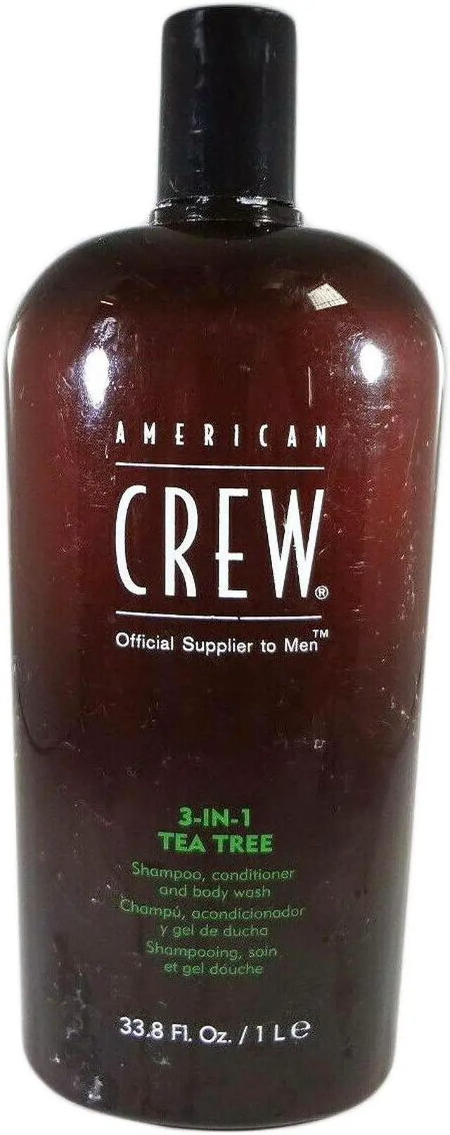 Alt view image 5 of 6 - American Crew - Men 3-IN-1 Tea Tree Shampoo, Conditioner and Body Wash(1000ml/33.8oz)