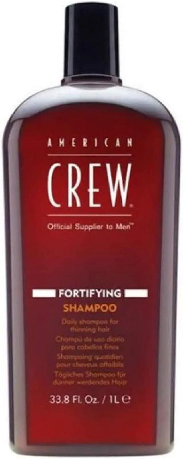 Alt view image 3 of 5 - American Crew - Men Fortifying Shampoo (Daily Shampoo For Thinning Hair)(1000ml/33.8oz)