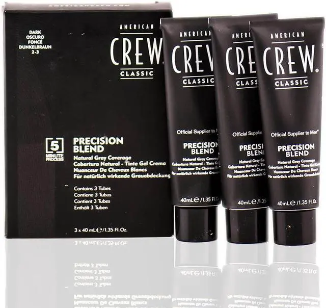 Alt view image 2 of 3 - American Crew Precision Blend MEDIUM ASH 3x1.35oz