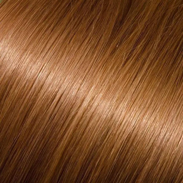 Alt view image 2 of 3 - Babe 20 Inch Clip-In ( Shirley ) #27 100% Human Hair Extensions 10 Wefts Of Varying Widths 160g