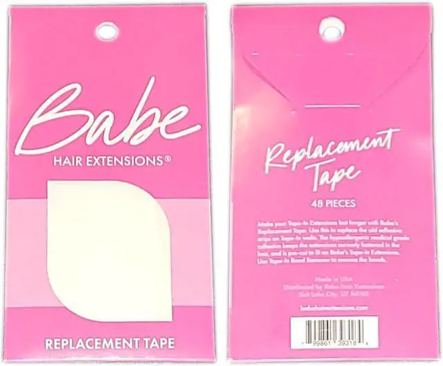 Main image of Babe Hair Extensions Replacement Tape 48 Pieces Double Sided