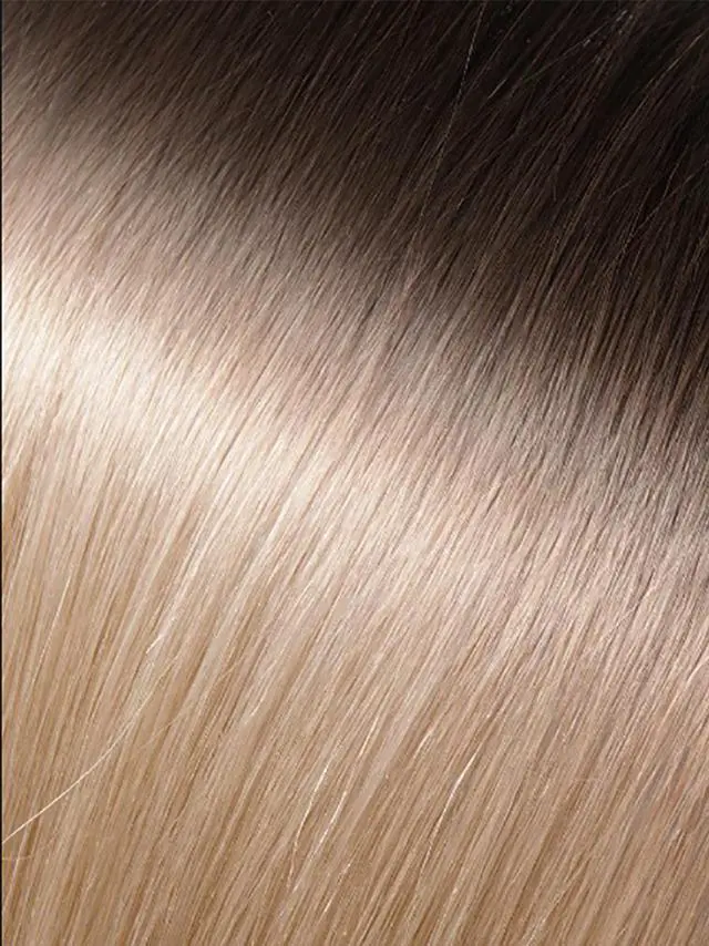 Alt view image 3 of 3 - Babe Tape-In 18 Inch Stevie #Ombre 1B-60 Hair Extensions 10 Wefts Straight Color