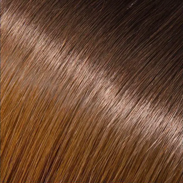Alt view image 2 of 4 - Babe Tape-In Pro Extensions 22 Inch Nina #Ombre 2-27A 10 Wefts 100% Human Remy Hair