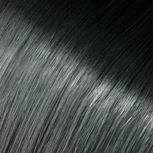 Alt view image 2 of 4 - Babe Tape-In Pro Extensions 22 Inch Sasha #Ombre 1B-Silver 10 Wefts 100% Human Remy Hair