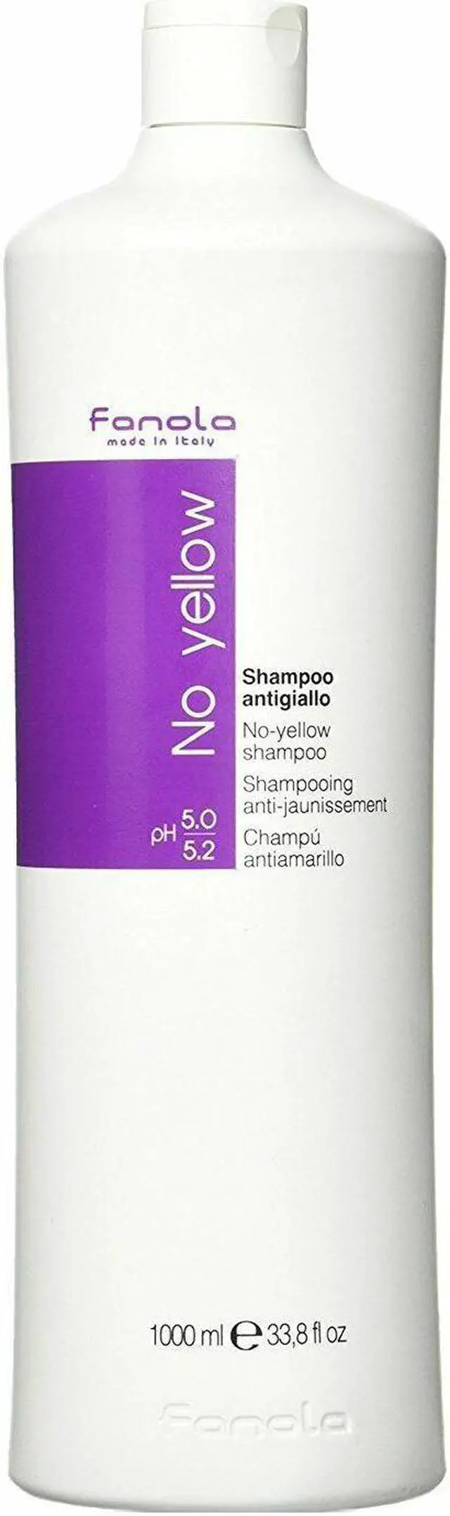 Alt view image 3 of 8 - No Yellow Shampoo by Fanola for Unisex - 33.8 oz Shampoo