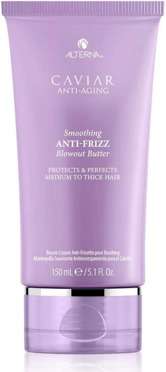 Main image of Alterna Caviar Anti-Aging Smoothing Anti-Frizz Blowout Butter Protects and Perfects Medium To Thick Hair 5.1oz 150ml