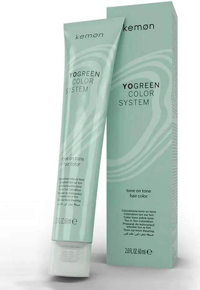 Main image of Kemon Yo Green Color System 7.2 Beige Blonde Tone On Tone Hair Color 2oz 60ml
