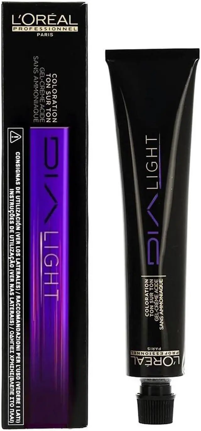 Main image of Loreal Professionnel Paris Dia Light 6/6N Dark Blonde Demi-Permanent Acidic Gel-Creme Colorant No Ammonia 1.7oz 50ml
