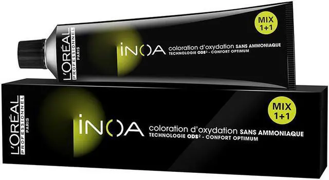 Main image of Loreal Professionnel Paris Inoa 5.20/5VVV Light Brown Extra Violet ODS2 Ammonia-Free Permanent Haircolor 2.1oz 60g