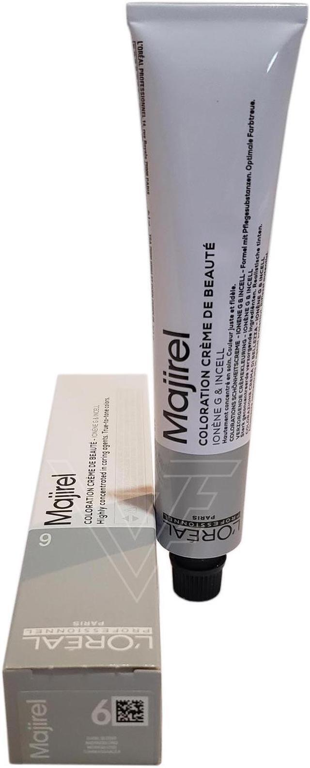 Main image of Loreal Professionnel Paris Majirel 6 Dark Blonde Permanent Hair Color Ionene G Incell European=6/6N 1.7oz 50ml
