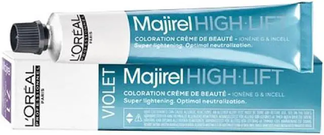 Main image of Loreal Professionnel Paris Majirel High Lift Ash .1/B Ionene G Incell Permanent Hair Color 1.7oz 50ml