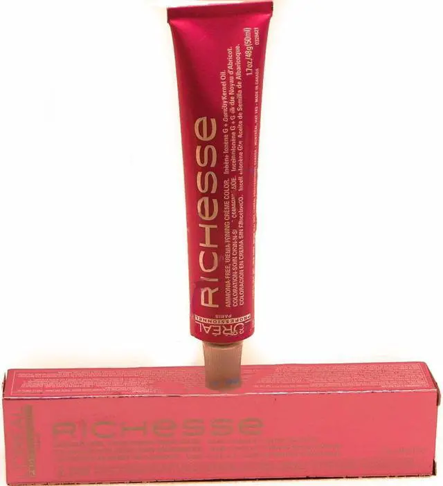 Alt view image 2 of 3 - Loreal Professionnel Paris Richesse 6.43/6CG Copper Bronze Ammonia Free Creme Hair Color 1.7oz 50ml